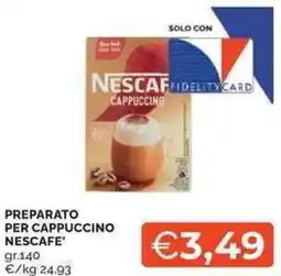 Mercatò Local Preparato per cappuccino NESCAFE' offerta