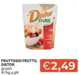 Mercatò Local Fruttosio fruttil DIETOR offerta
