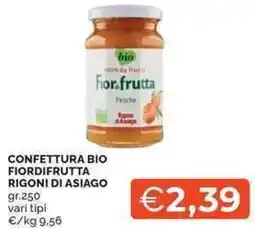 Mercatò Local Confettura bio fiordifrutta RIGONI DI ASIAGO offerta