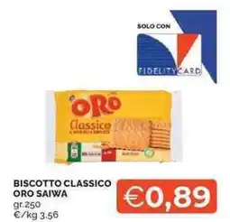 Mercatò Local Biscotto classico oro saiwa offerta