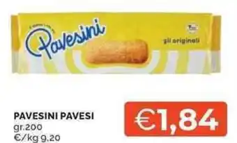 Mercatò Local Pavesini pavesi offerta