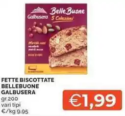 Mercatò Local Fette biscottate bellebuone GALBUSERA offerta