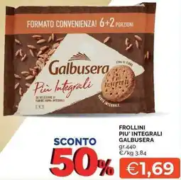 Mercatò Local Frollini piu' integrali GALBUSERA offerta