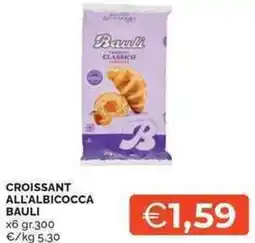 Mercatò Local Croissant all'albicocca BAULI offerta