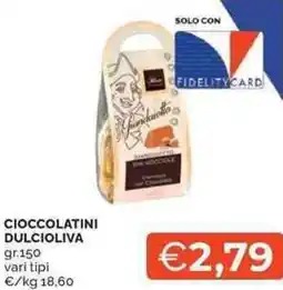 Mercatò Local Cioccolatini dulcioliva offerta