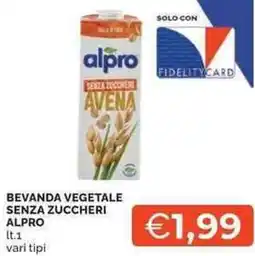 Mercatò Local Bevanda vegetale senza zuccheri ALPRO offerta