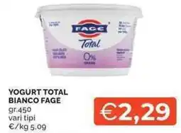 Mercatò Local Yogurt total bianco FAGE offerta