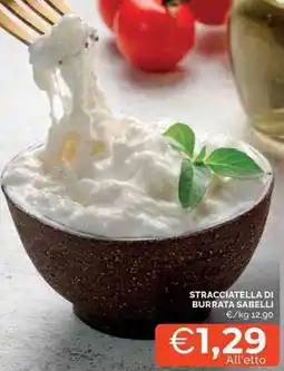 Mercatò Local Stracciatella di burrata sabelli offerta