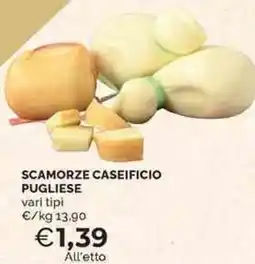 Mercatò Local Scamorze caseificio pugliese offerta