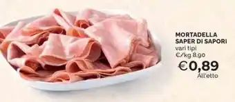 Mercatò Local Mortadella saper di sapori offerta