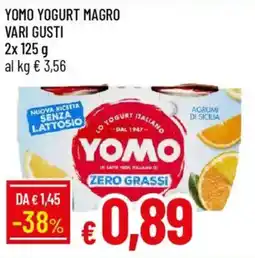 IperFamila Yomo yogurt magro offerta