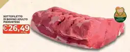 Mercatò Local Sottofiletto di bovino adulto piemontese offerta