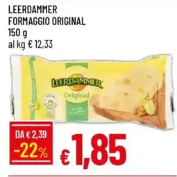 IperFamila Leerdammer formaggio original offerta