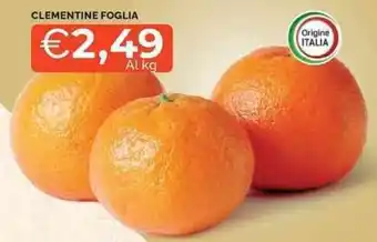 Mercatò Local Clementine foglia offerta