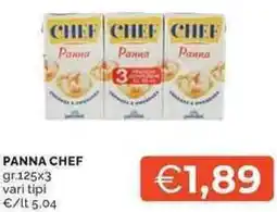 Mercatò Local Panna CHEF offerta