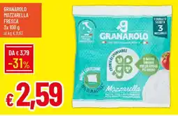 IperFamila Granarolo mozzarella fresca offerta