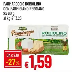 IperFamila Parmareggio robiolino con parmigiano reggiano offerta