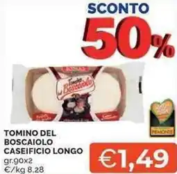 Mercatò Local Tomino del boscaiolo caseificio longo offerta