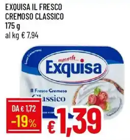 IperFamila Exquisa il fresco cremoso classico offerta