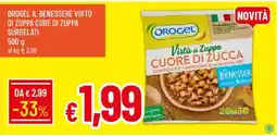 IperFamila Orogel il benessere virtù di zuppa cure di zuppa surgelati offerta
