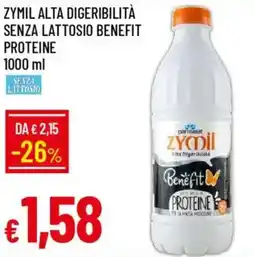 IperFamila Zymil alta digeribilità senza lattosio benefit proteine offerta
