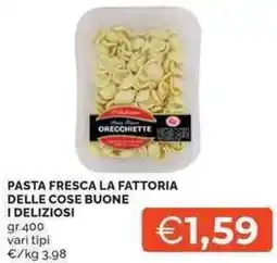 Mercatò Local Pasta fresca la fattoria delle cose buone i deliziosi offerta