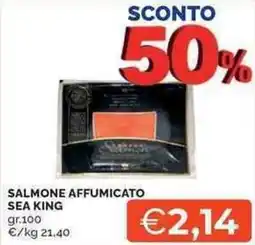 Mercatò Local Salmone affumicato sea king offerta