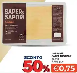 Mercatò Local Lasagne SAPER DI SAPORI offerta
