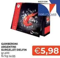 Mercatò Local Gamberoni argentini surgelati DELFIN offerta