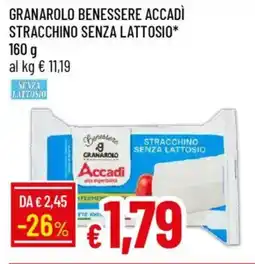 IperFamila Granarolo benessere accadì stracchino senza lattosio offerta