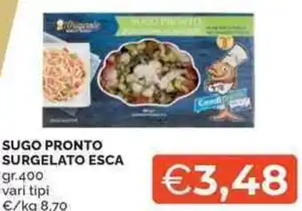 Mercatò Local Sugo pronto surgelato esca offerta