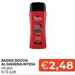 Mercatò Local Bagno doccia al ginseng INTESA offerta