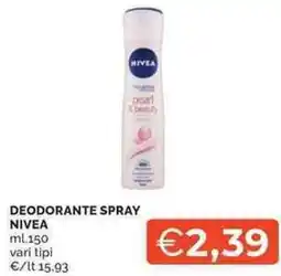 Mercatò Local Deodorante spray NIVEA offerta
