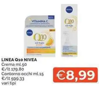 Mercatò Local Linea q10 NIVEA offerta