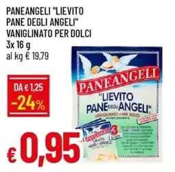 IperFamila Paneangeli "lievito pane degli angeli” vaniglinato per dolci offerta