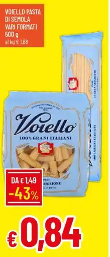 IperFamila Voiello pasta di semola offerta