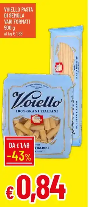 IperFamila Voiello pasta di semola offerta