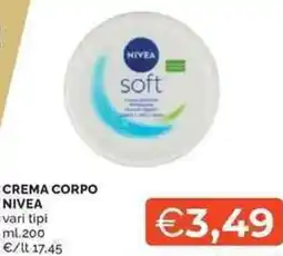 Mercatò Local Crema corpo NIVEA offerta