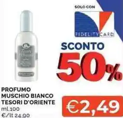 Mercatò Local Profumo muschio bianco TESORI D'ORIENTE offerta