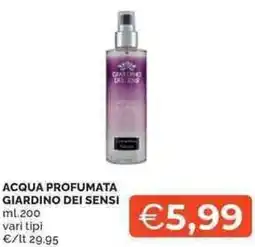 Mercatò Local Acqua profumata giardino dei sensi offerta
