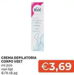Mercatò Local Crema depilatoria corpo VEET offerta