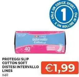 Mercatò Local Proteggi slip cotton soft distesi intervallo lines offerta