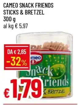 IperFamila Cameo snack friends sticks & bretzel offerta