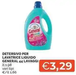 Mercatò Local Detersivo per lavatrice liquido GENERAL offerta