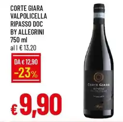 IperFamila Corte giara valpolicella ripasso doc by allegrini offerta