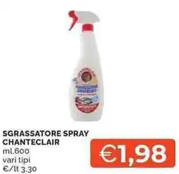 Mercatò Local Sgrassatore spray CHANTECLAIR offerta
