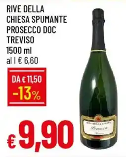 IperFamila Rive della chiesa spumante prosecco doc treviso offerta