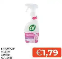 Mercatò Local Spray CIF offerta