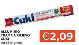 Mercatò Local Alluminio trama a rilievo CUKI offerta