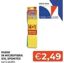 Mercatò Local In microfibra xxl spontex offerta